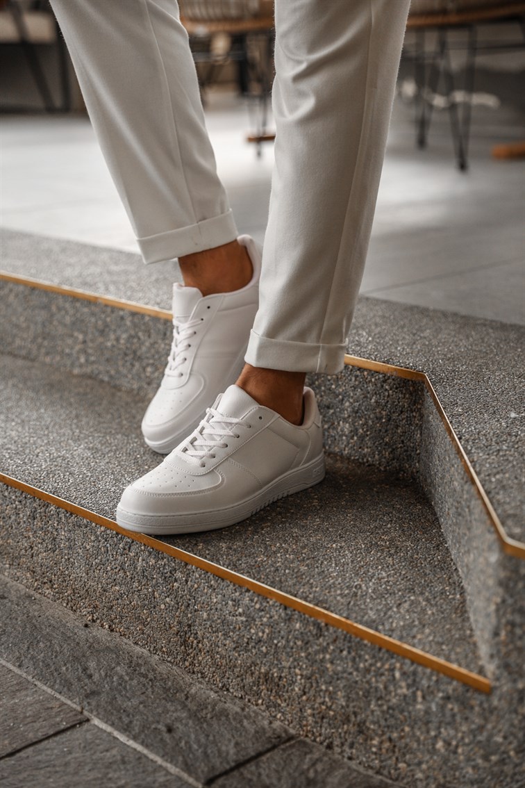 White Sneakers Shoes